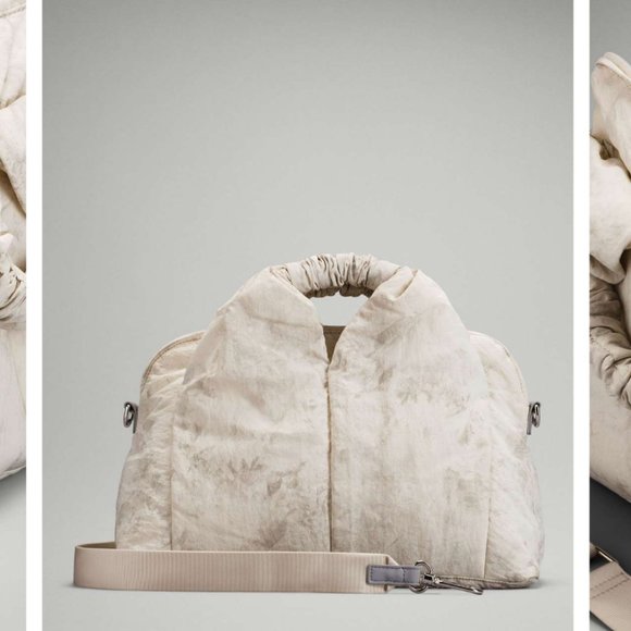 lululemon Lululemon Gathered Handle Gym Bag *14L Aquila White Opal Multi - Picture 6 of 7